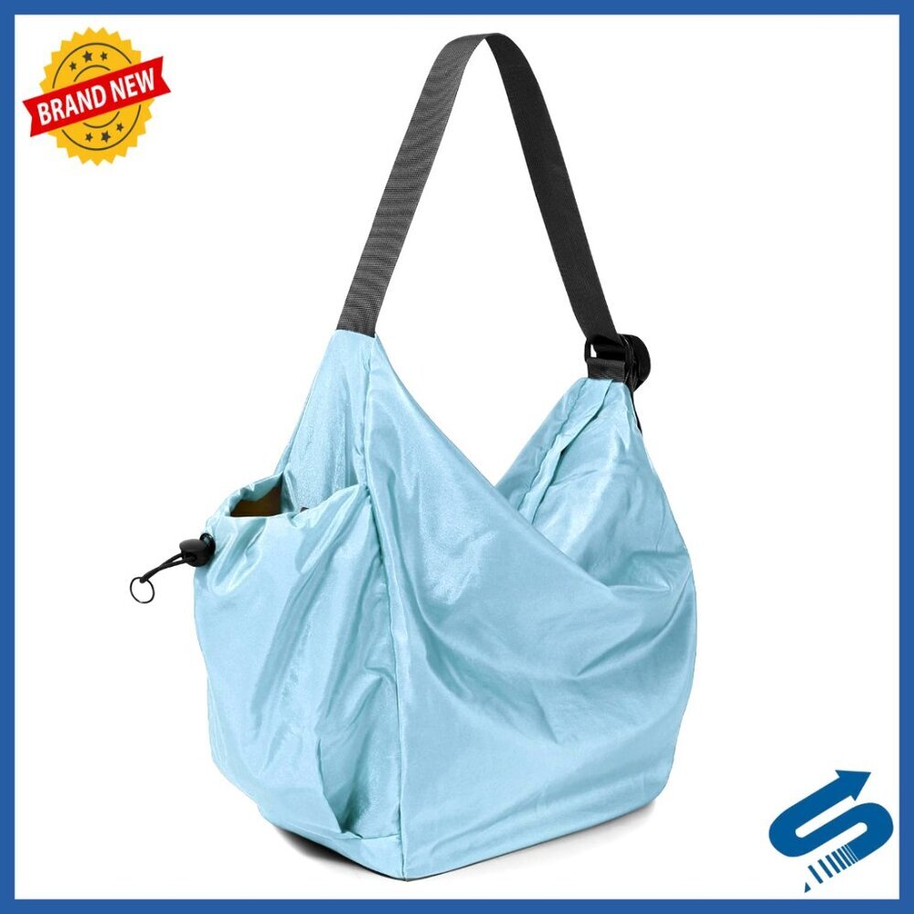 18L Nylon Crossbody Bag with Removable Insulated Beverage Holder